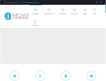 Tablet Screenshot of infomixltda.com.br